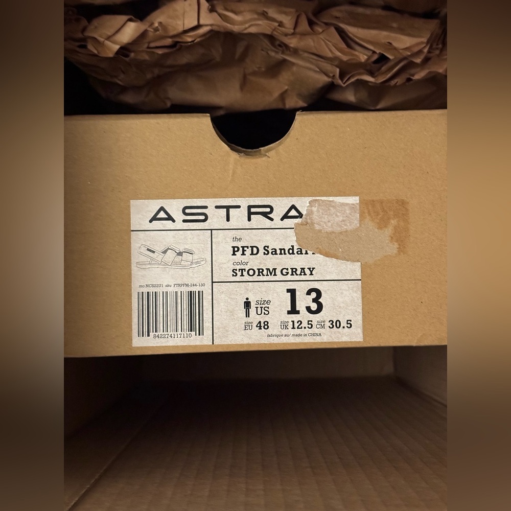 Astral PFD Sandals M's Water Shoes - Picture 7 of 7